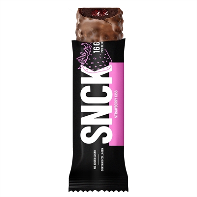 SNCK Protein Bar Strawberry Kiss 55g Guf Til Hundens Ejer